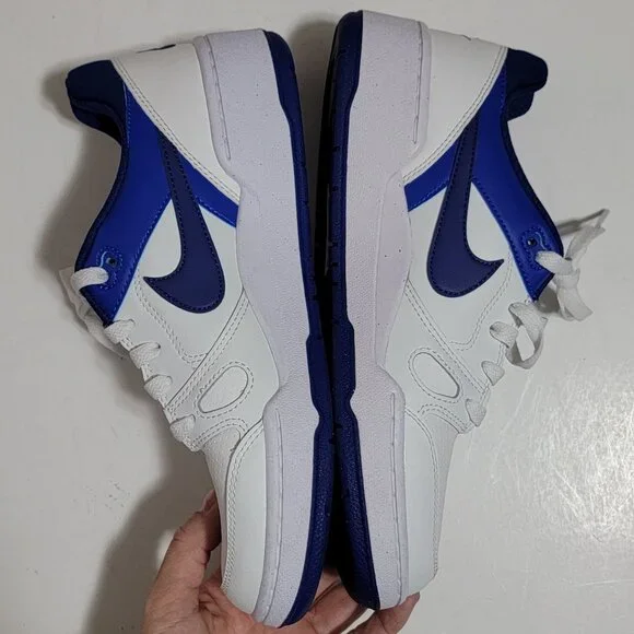 NEW Nike Full Force Low Sneakers Mens 8 Classic Casual Athleisure Athletic Blue